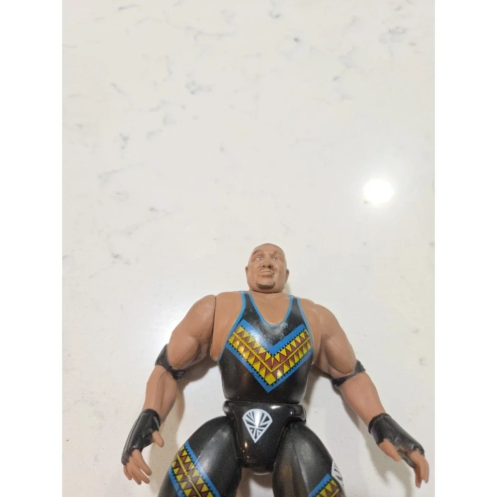 1997 WWF WWE Jakks D'Lo Brown Wrestling Figure Nation of Domination King Of Ring